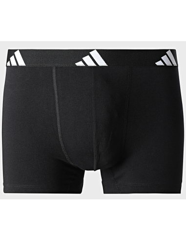 Due Boxer Uomo Adidas Active Flex Cotton - Nero