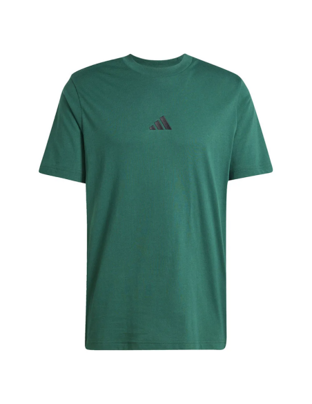 T-shirt uomo Adidas Essentials 3-Stripes - VERDE