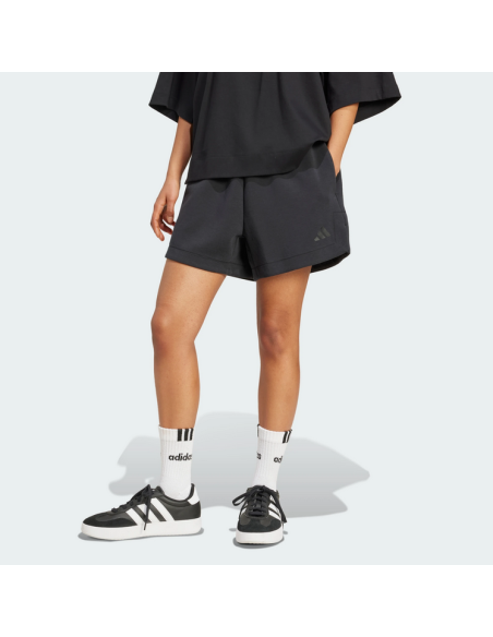 Pantaloncino Donna Adidas Soft Lux Loose - Nero