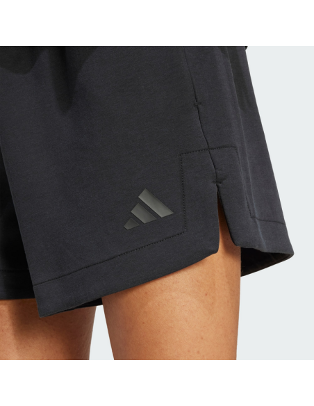 Adidas Women's Soft Lux Loose Shorts - Black
