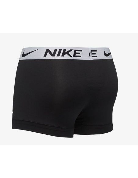 Three Nike Essential Micro Dri-Fit Boxers - Black/Gray/Yellow