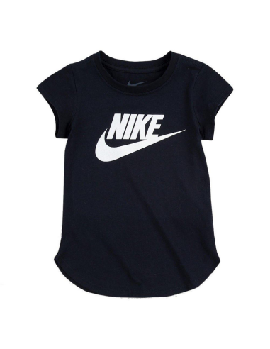 Nike Futura Girls' T-Shirt - Black