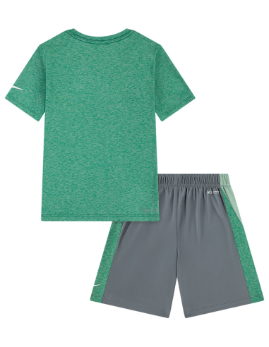 Nike DROPSET ICON Child Set - GREEN/GREY
