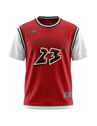 T-shirt Ragazzo Basket Jordan 23 JERSEY - ROSSO