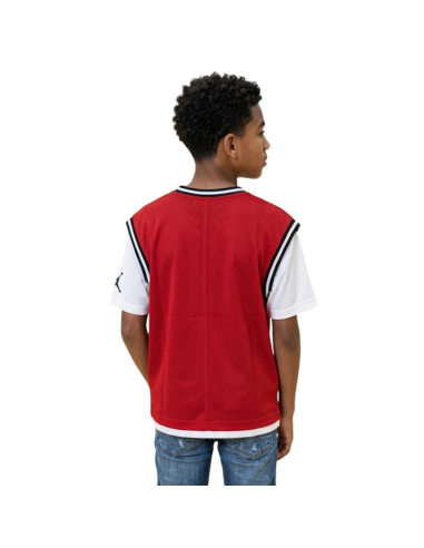 Jordan 23 Jersey Boys' Basketball T-Shirt - Red