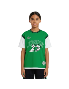 T-shirt Ragazzo Basket Jordan 23 JERSEY - Verde