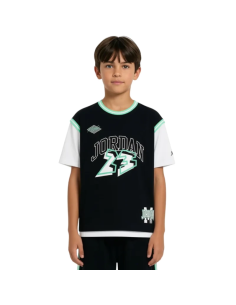 T-shirt Ragazzo Basket Jordan 23 JERSEY - Nero