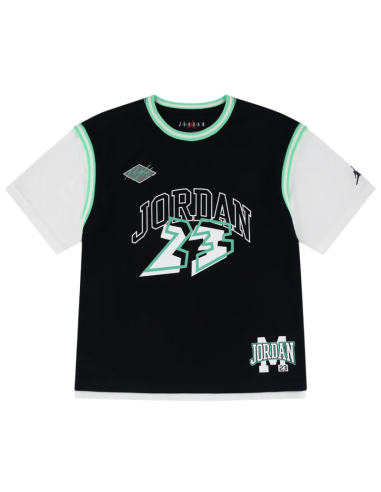 T-shirt Ragazzo Basket Jordan 23 JERSEY - Nero