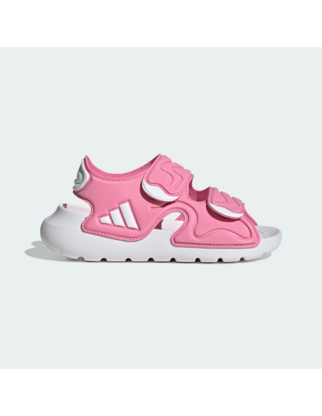 Adidas Girls' Altaswim 3 C Sandals - Pink