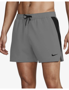 Costume da Bagno Uomo Nike Contend Solid Essentials - Grigio