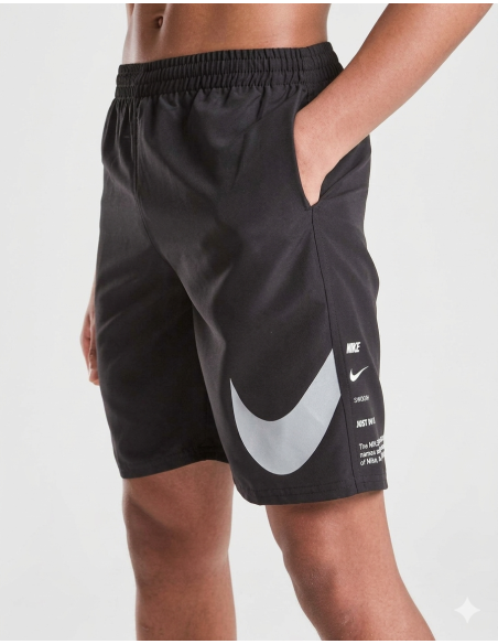 Nike Stadium 5 Volleyball Boys' Swimsuit - Black