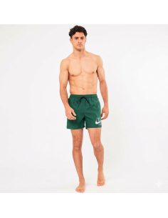 Costume da Bagno Uomo Nike 5 Volley Short - VERDE