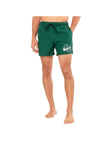 Costume da Bagno Uomo Nike 5 Volley Short - VERDE