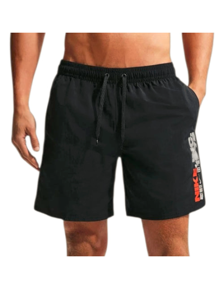 Costume da Bagno Uomo Nike Just Do IT - NERO