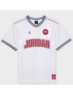Maglietta a maniche corte Ragazzo Jordan MJ Sport - Bianco