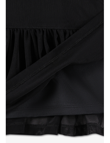 Vestito Ragazza Jordan Secret Diary Layered- Nero