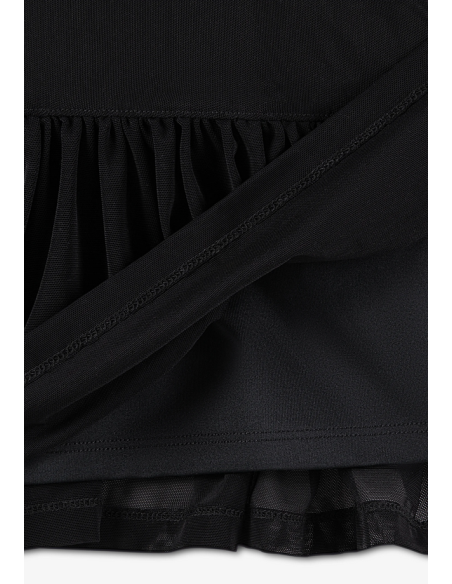 Vestito Ragazza Jordan Secret Diary Layered- Nero
