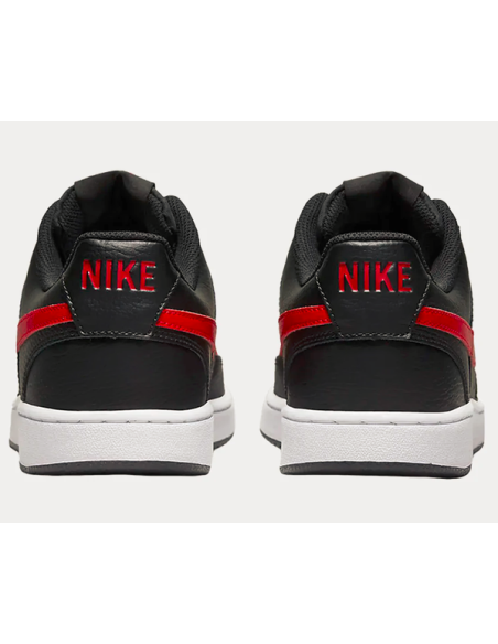 Scarpe Uomo Nike Court Vision Lo - Nero/Rosso