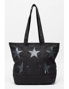 Borsa Converse Five Star Canvas Tote - Nero