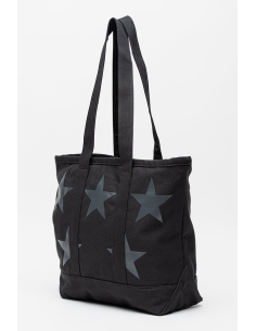 Borsa Converse Five Star Canvas Tote - Nero 2