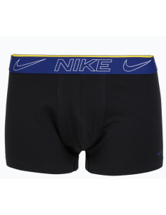 Due Boxer Nike Elite Cotton Stretch - Nero/Blu/Bordeaux 2