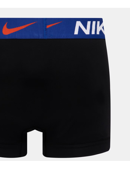 Nike Essential Micro Dri-Fit Three-Pack Boxer Shorts - Black/Green/Orange/Blue