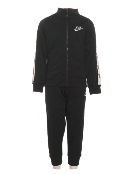 Nike Full Zip Tracksuit with Logo - Black