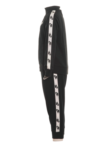 Nike Full Zip Tracksuit with Logo - Black