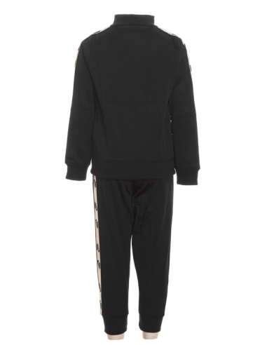 Tuta Bambino Nike FULL ZIP set logo - NERO