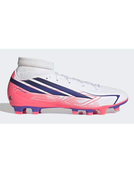 Scarpe Calcio Adidas F50 Hyperfast Club Mid - Bianco