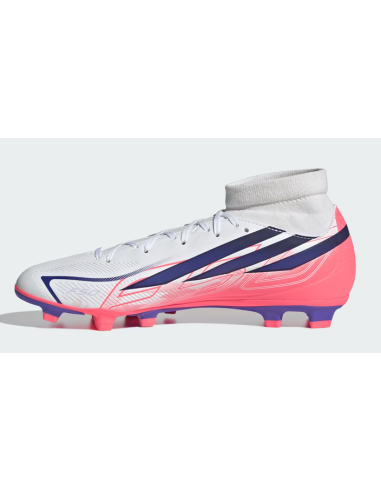 Adidas F50 Hyperfast Club Mid Soccer Shoes - White