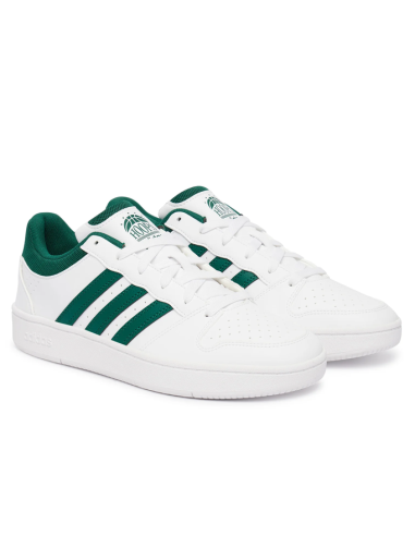 Adidas Men's Hoops Classic Shoes - White/Green