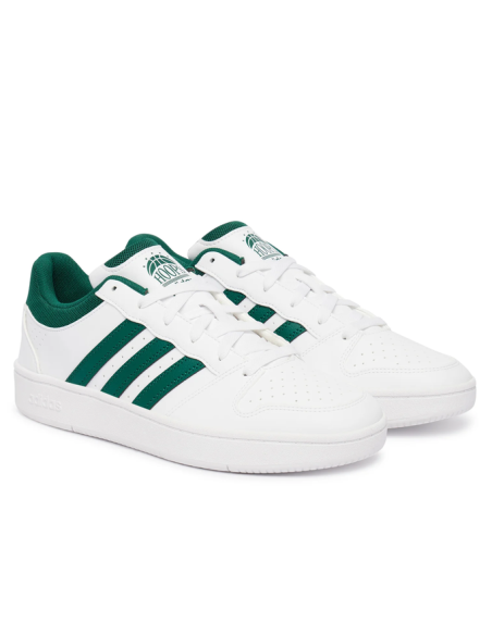 Scarpe Adidas Uomo Hoops Classic - Bianco/Verde