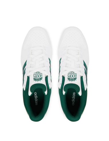 Scarpe Adidas Uomo Hoops Classic - Bianco/Verde