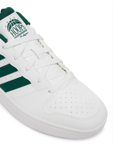 Scarpe Adidas Uomo Hoops Classic - Bianco/Verde