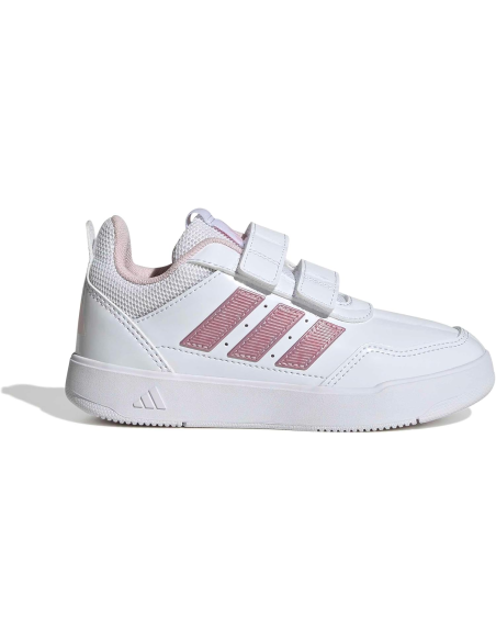 Adidas TENSAUR SPORT 3.0 Girls' Shoes - WHITE/PINK