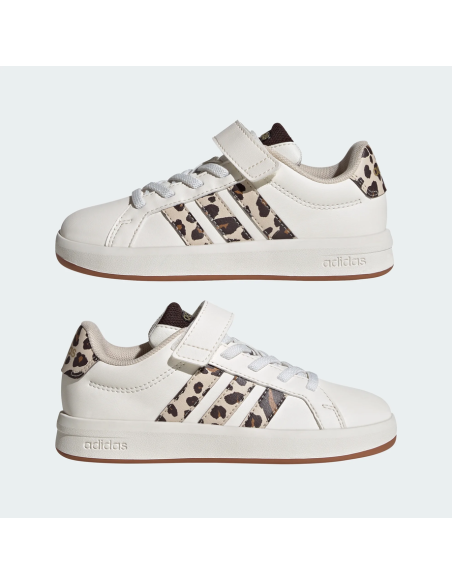 Scarpe bambina Adidas GRAND COURT EL C 3.0 - Bianco