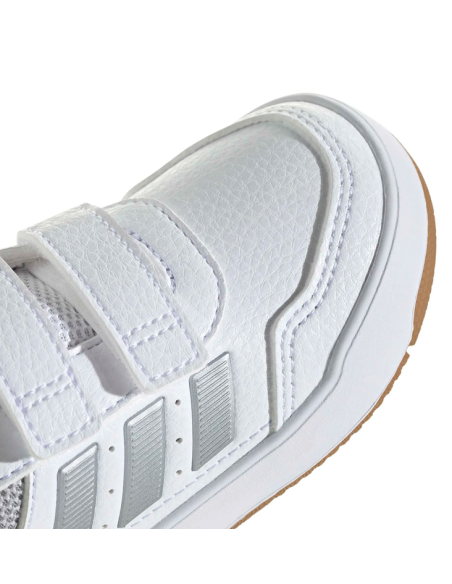Adidas TENSAUR SPORT 3.0 Kids' Shoes - White/Grey