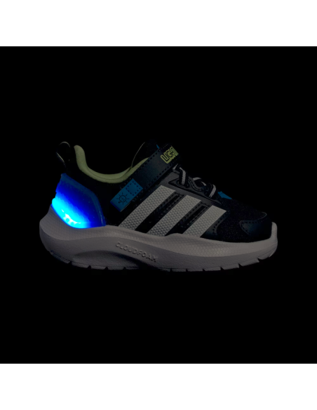 Scarpe Bambino Adidas LIGHTORAMA RNR EL I - BLU/BIANCO/NERO