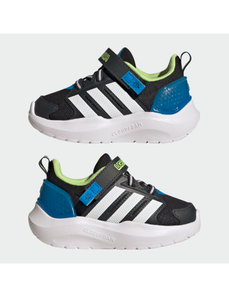Adidas LIGHTORAMA RNR EL I Kids' Shoes - BLUE/WHITE/BLACK