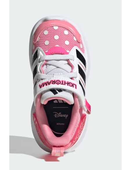 ADIDAS DISNEY LIGHTORAMA MINNIE MOUSE Girls' Shoes - Pink/White