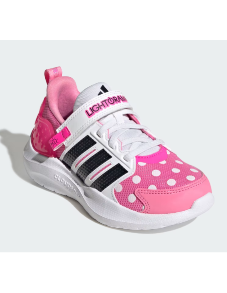 SCARPE Bambina ADIDAS DISNEY LIGHTORAMA MINNIE MOUSE EL C - Rosa/Bianco