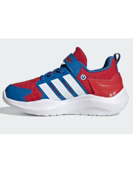 Scarpe Bambino Adidas LIGHTORAMA RNR SPIDER-MAN - ROSSO/BLU