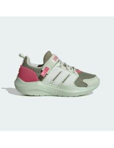 SCARPE BAMBINA ADIDAS LIGHTORAMA RNR EL C - VERDE/ROSA