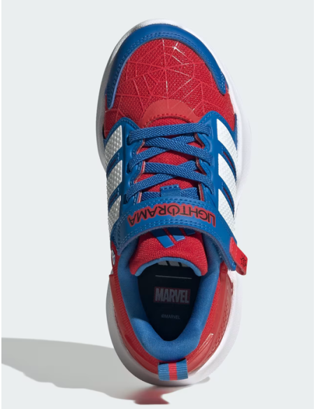 Adidas LIGHTORAMA RNR SPIDER-MAN Kids' Shoes - RED/BLUE/WHITE