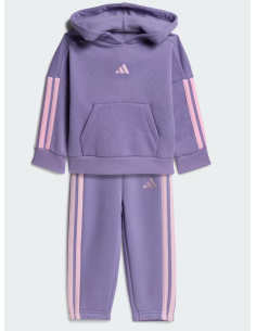 Adidas Essentials Girls' Tracksuit - Purple/Pink