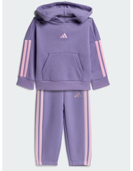 Adidas Essentials Girls' Tracksuit - Purple/Pink