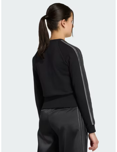 Felpa Ragazza Adidas Satin - Nero