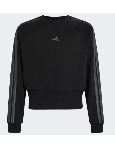 Felpa Ragazza Adidas Satin - Nero
