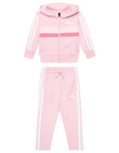 Adidas Jk 3stripes tib Tracksuit for Girls - Pink